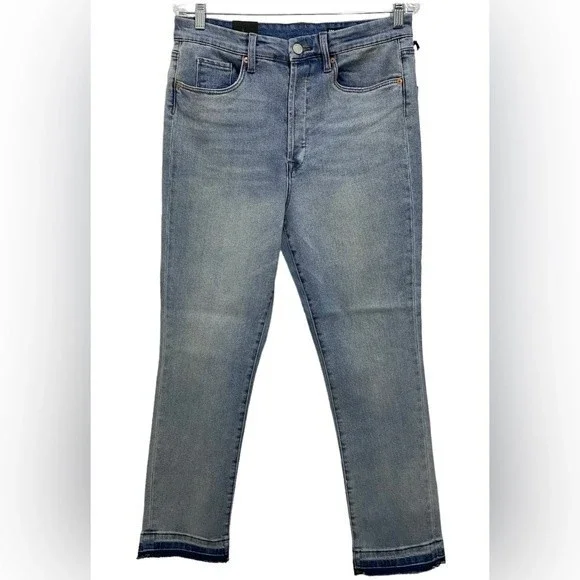 🟣 SALE Blank NYC The Madison High Rise Crop Jeans Size 31 - Picture 2 of 7